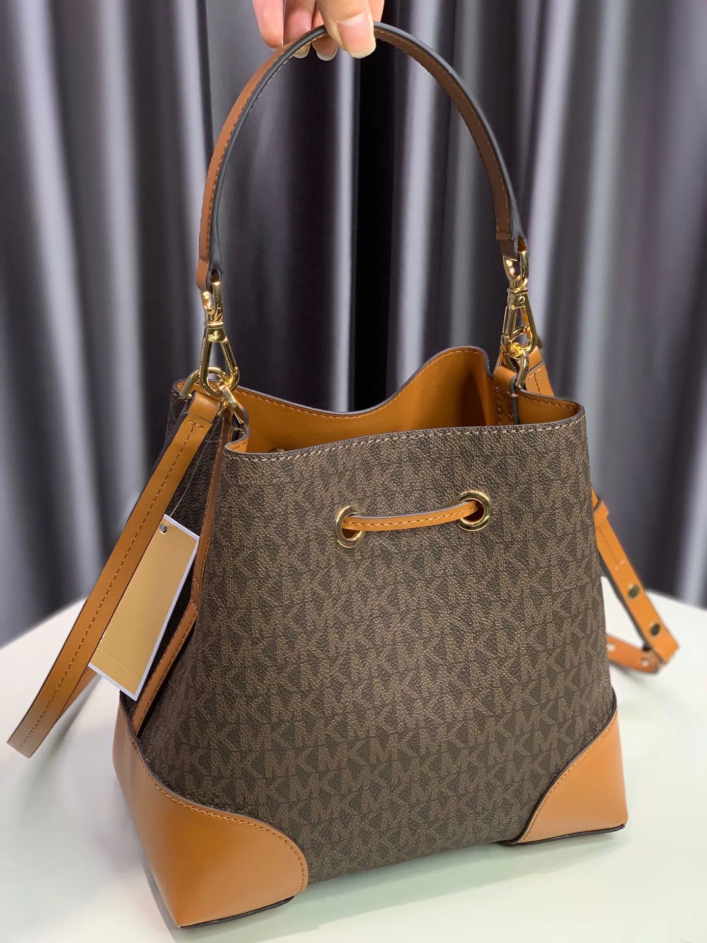 All Categories Official Website "Brand Women's Bags" Women's Bags 💙 MK 2023 New MK Bucket Bag